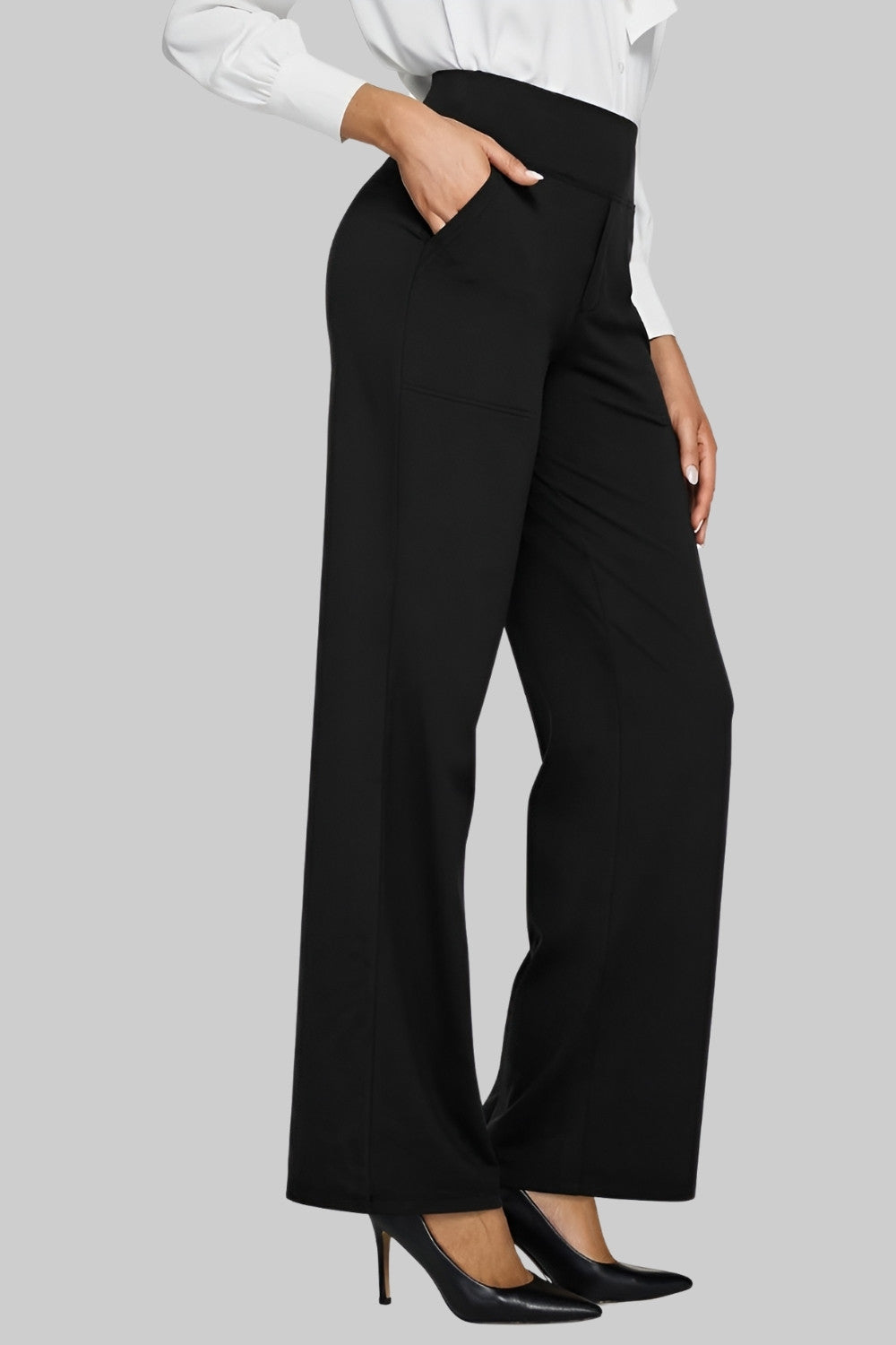 Comfortabele Wijde Broek – Luchtig, Elastisch & Stijlvol