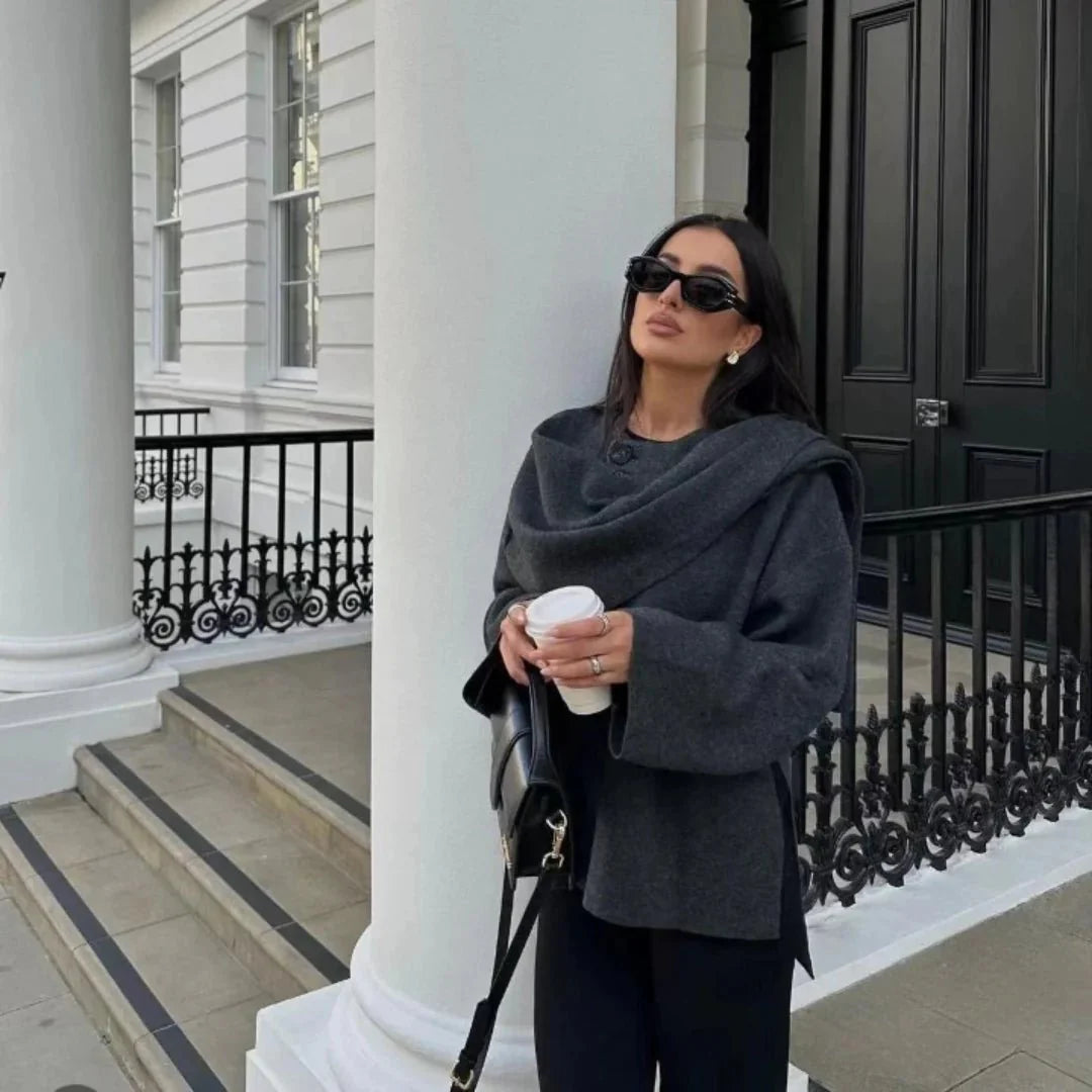 Virale Cape Jas – Elegant, Modieus & Uniek Design