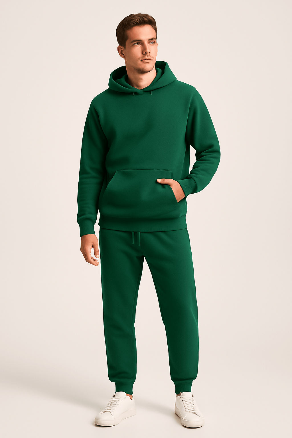 Unisex Hoodie en Joggingbroek Set – Comfortabel Trainingspak voor Thuis en Sport, Zachte Casual Outfit