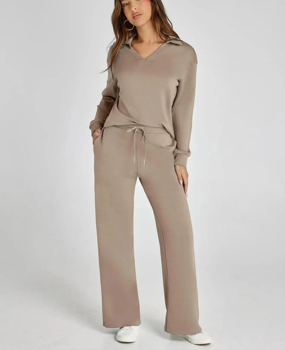 Elegante Tweedelige Travelsuit voor Dames – Ademend, Comfortabel & Stijlvol