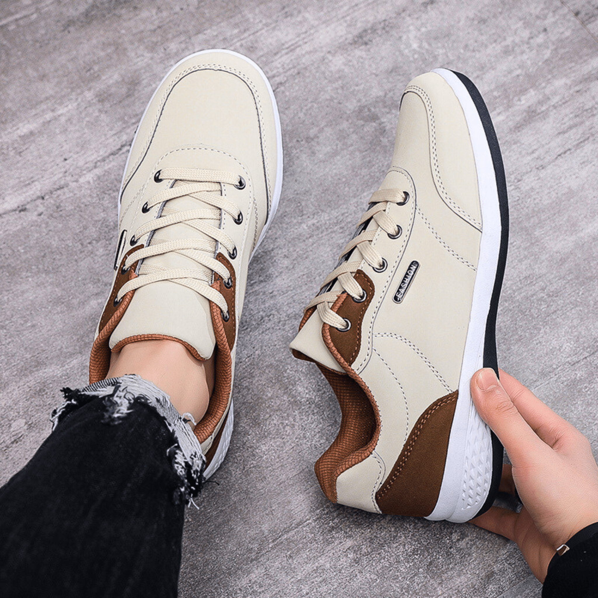 Heren Sneakers – Comfortabele All-Day Schoenen voor Dagelijks Gebruik