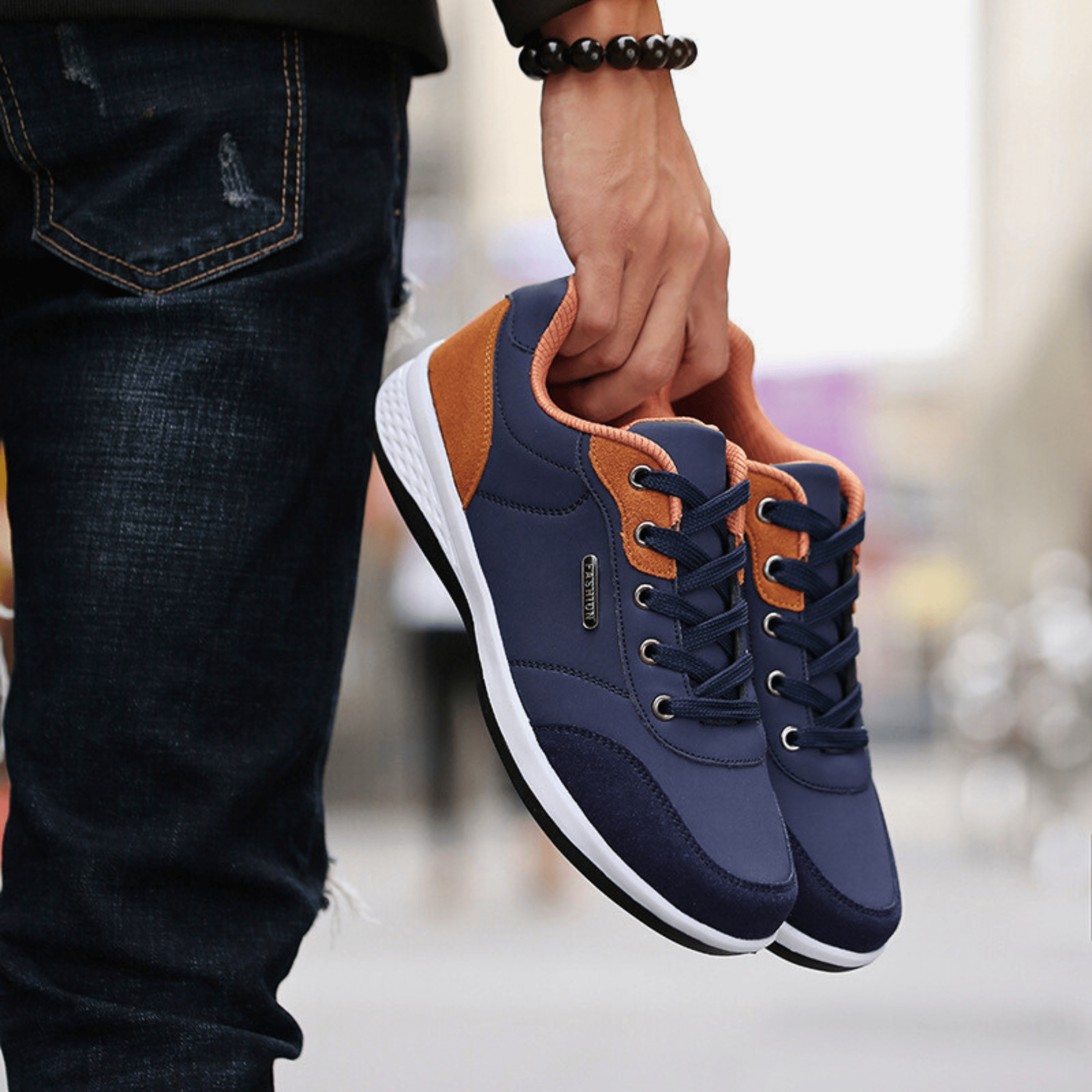 Heren Sneakers – Comfortabele All-Day Schoenen voor Dagelijks Gebruik