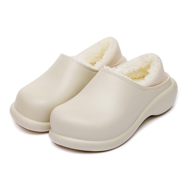 Warme Pluche Waterdichte Pantoffels – Comfortabele Winter Sloffen voor Thuis
