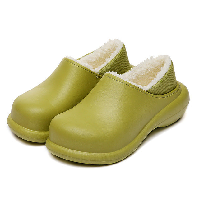 Warme Pluche Waterdichte Pantoffels – Comfortabele Winter Sloffen voor Thuis