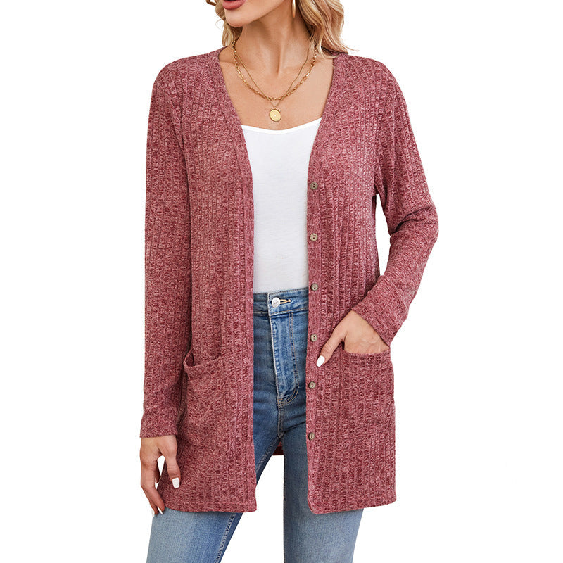 Langsleeve Cardigan – Comfortabele & Stijlvolle Damesvesten met Lange Mouwen