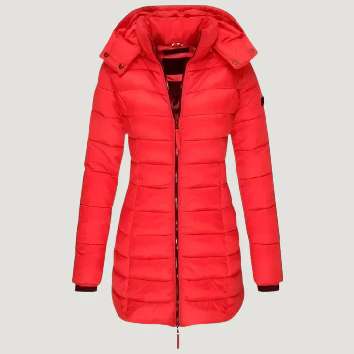 Stijlvolle & Beschermende Dames Winterjas – Warm, Lang & Elegant