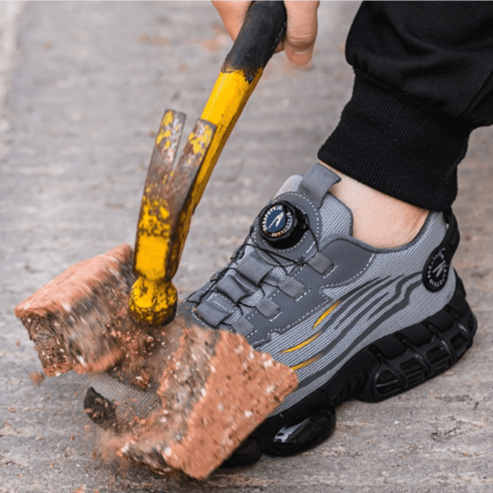Orthopedische Veiligheidsschoenen voor Werk – Ademend, Lichtgewicht & Stalen Neus