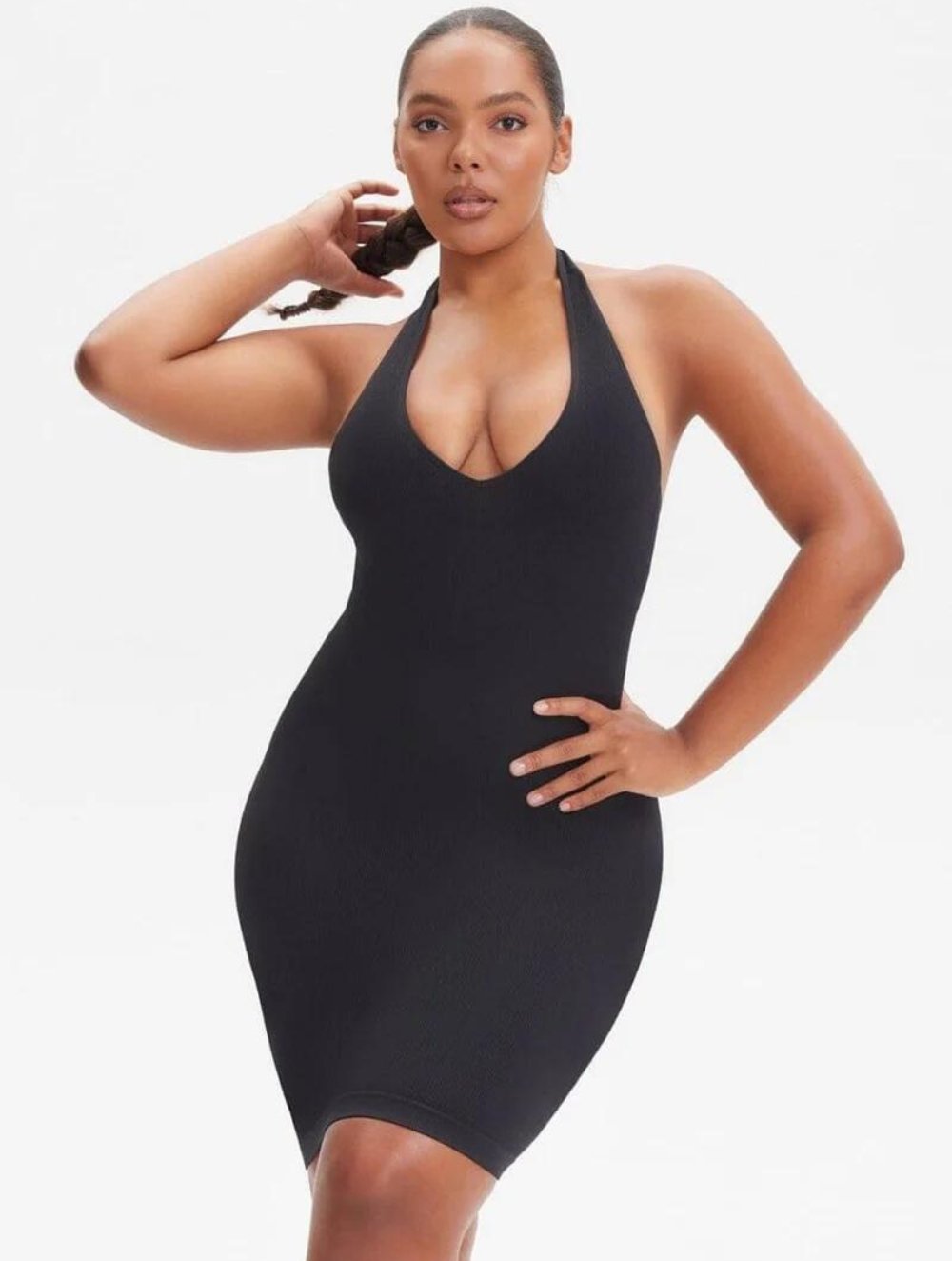 Shapewear Halter Mini Jurk