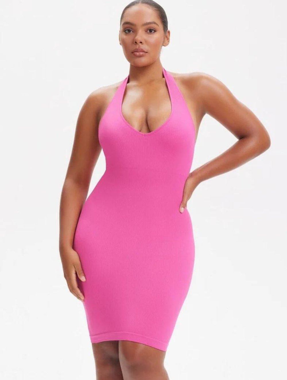 Shapewear Halter Mini Jurk