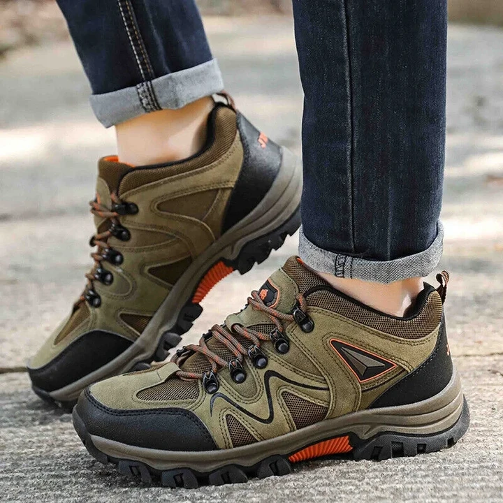 Heren Wandelschoenen – Waterdicht, Lichtgewicht & Comfortabel – Hoogwaardige Sport Outdoor Schoenen