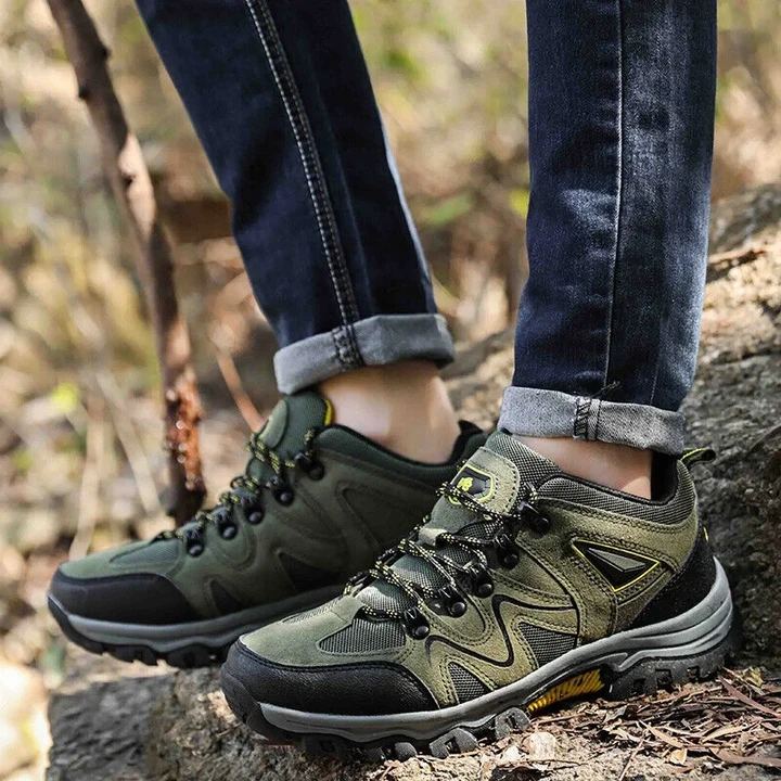 Heren Wandelschoenen – Waterdicht, Lichtgewicht & Comfortabel – Hoogwaardige Sport Outdoor Schoenen