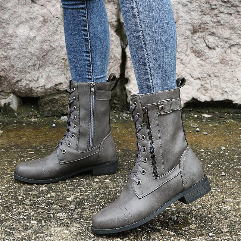 Orthopedische Laarzen met Zijrits – Comfort, Ondersteuning & Stijlvol Design