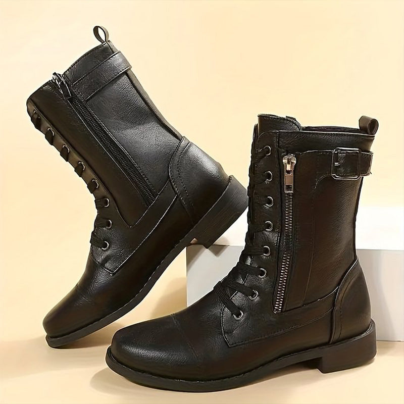 Orthopedische Laarzen met Zijrits – Comfort, Ondersteuning & Stijlvol Design