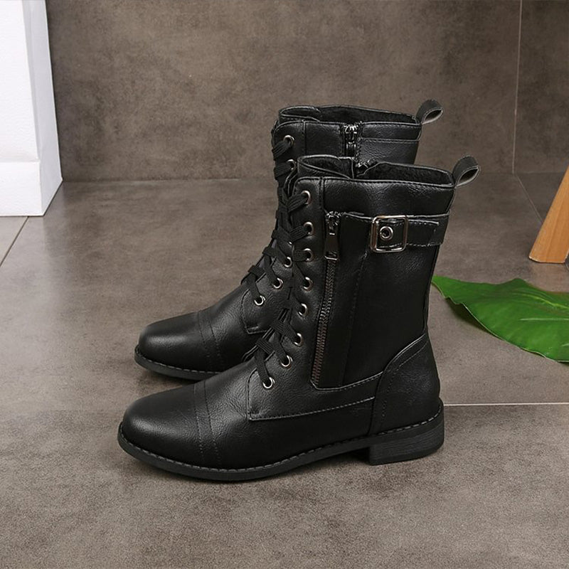 Orthopedische Laarzen met Zijrits – Comfort, Ondersteuning & Stijlvol Design