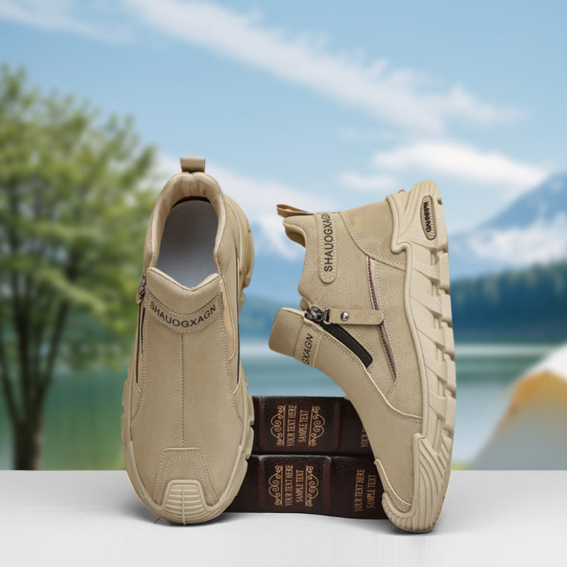 Comfortabele All-Weather Schoenen voor Heren – Waterdicht, Ademend & Duurzaam