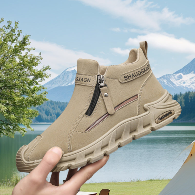 Comfortabele All-Weather Schoenen voor Heren – Waterdicht, Ademend & Duurzaam