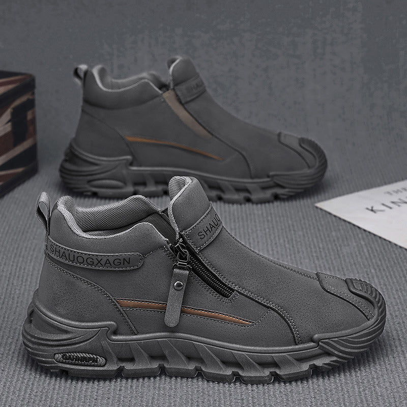 Comfortabele All-Weather Schoenen voor Heren – Waterdicht, Ademend & Duurzaam