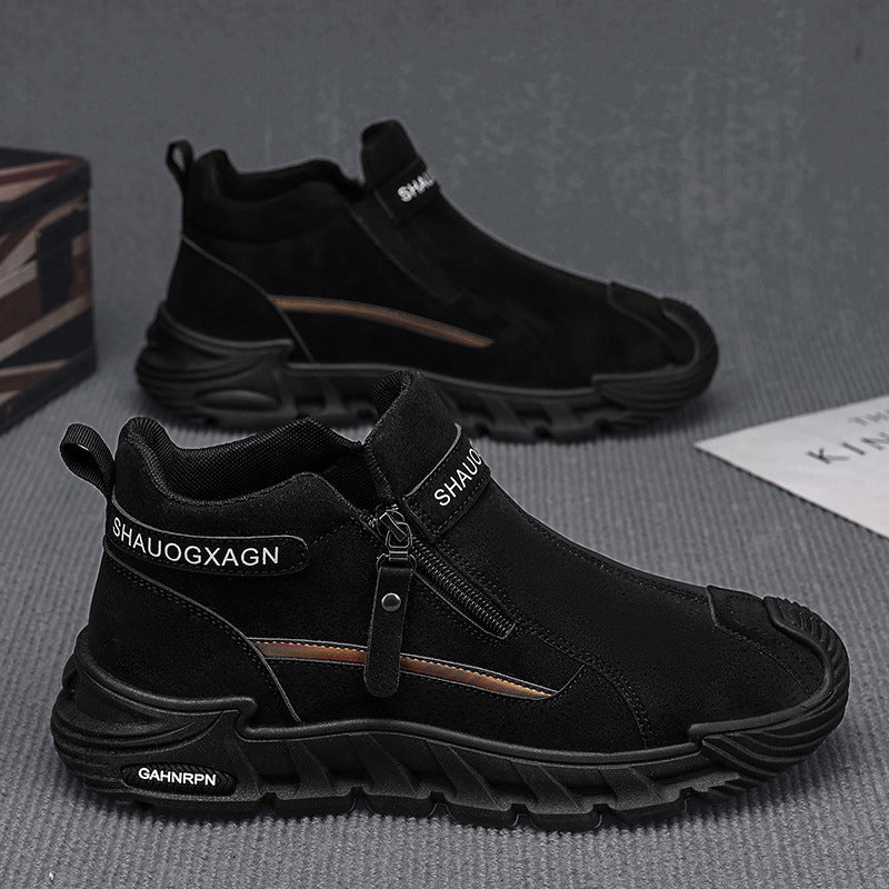 Comfortabele All-Weather Schoenen voor Heren – Waterdicht, Ademend & Duurzaam