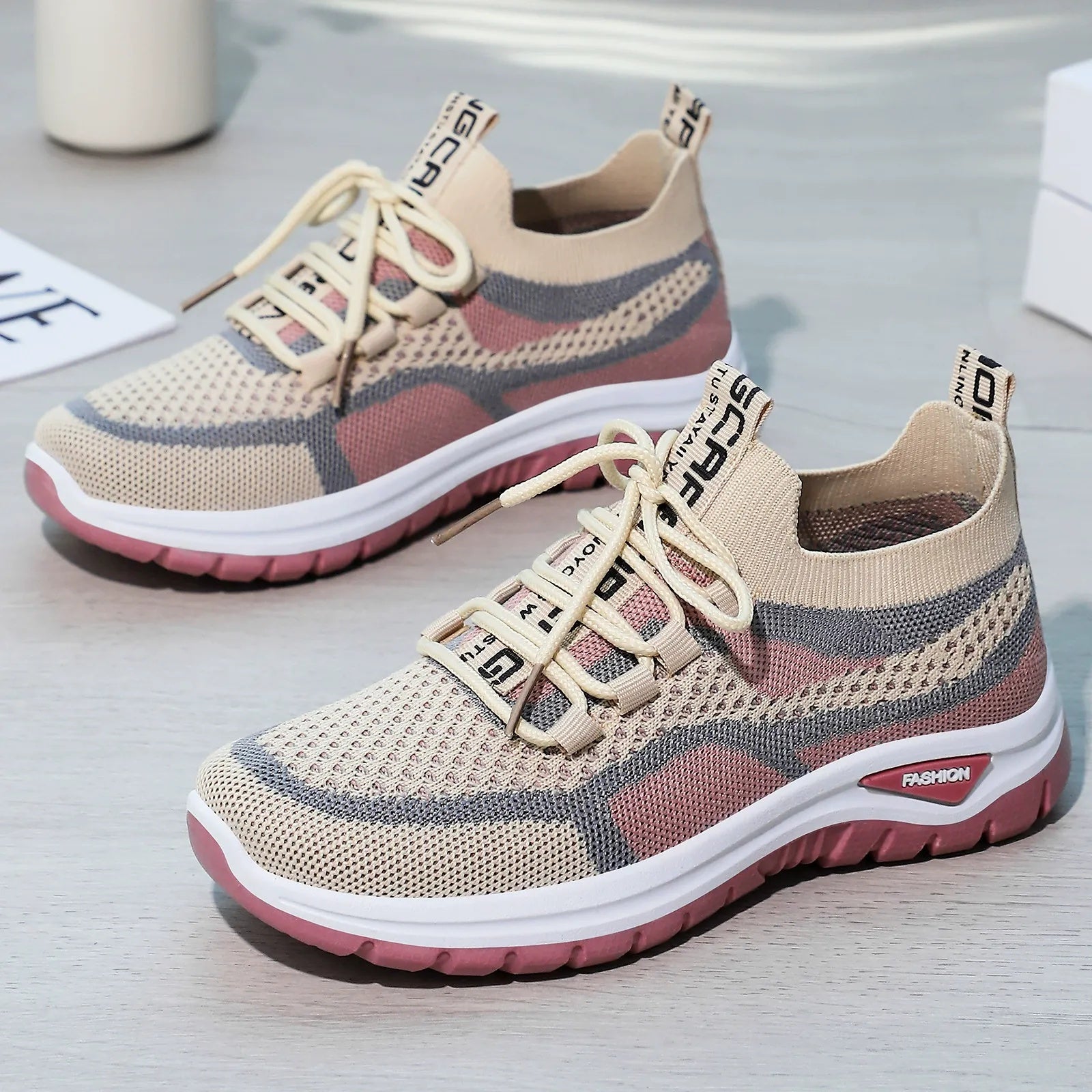 Orthopedische Wandelschoenen voor Dames – Comfortabele Sneakers met Voetboogondersteuning tegen Voetpijn