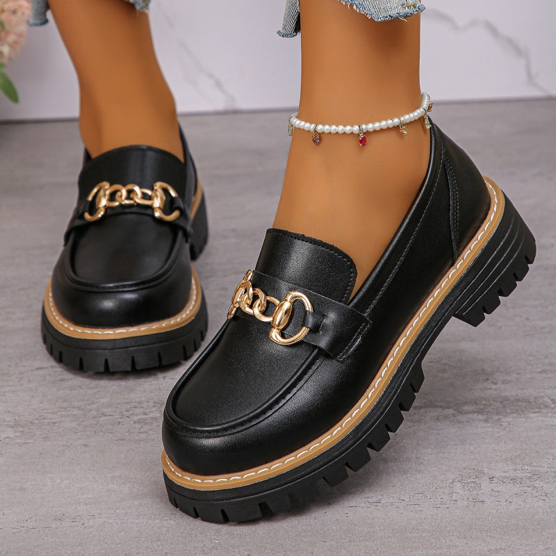 Vintage Zachte Loafers voor Dames – Comfort, Elegantie & Tijdloze Stijl