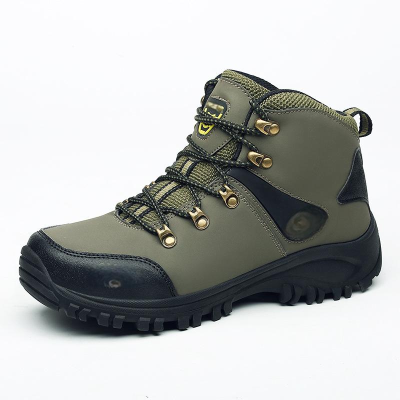 Heren Waterdichte Wandelschoenen met Antislip Zool – Duurzame Outdoor Trekkingschoenen