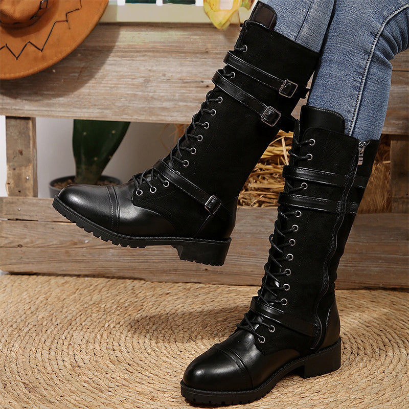 Vintage Combat Boots voor Dames – Stoere, Duurzame en Stijlvolle Laarzen met Karakter