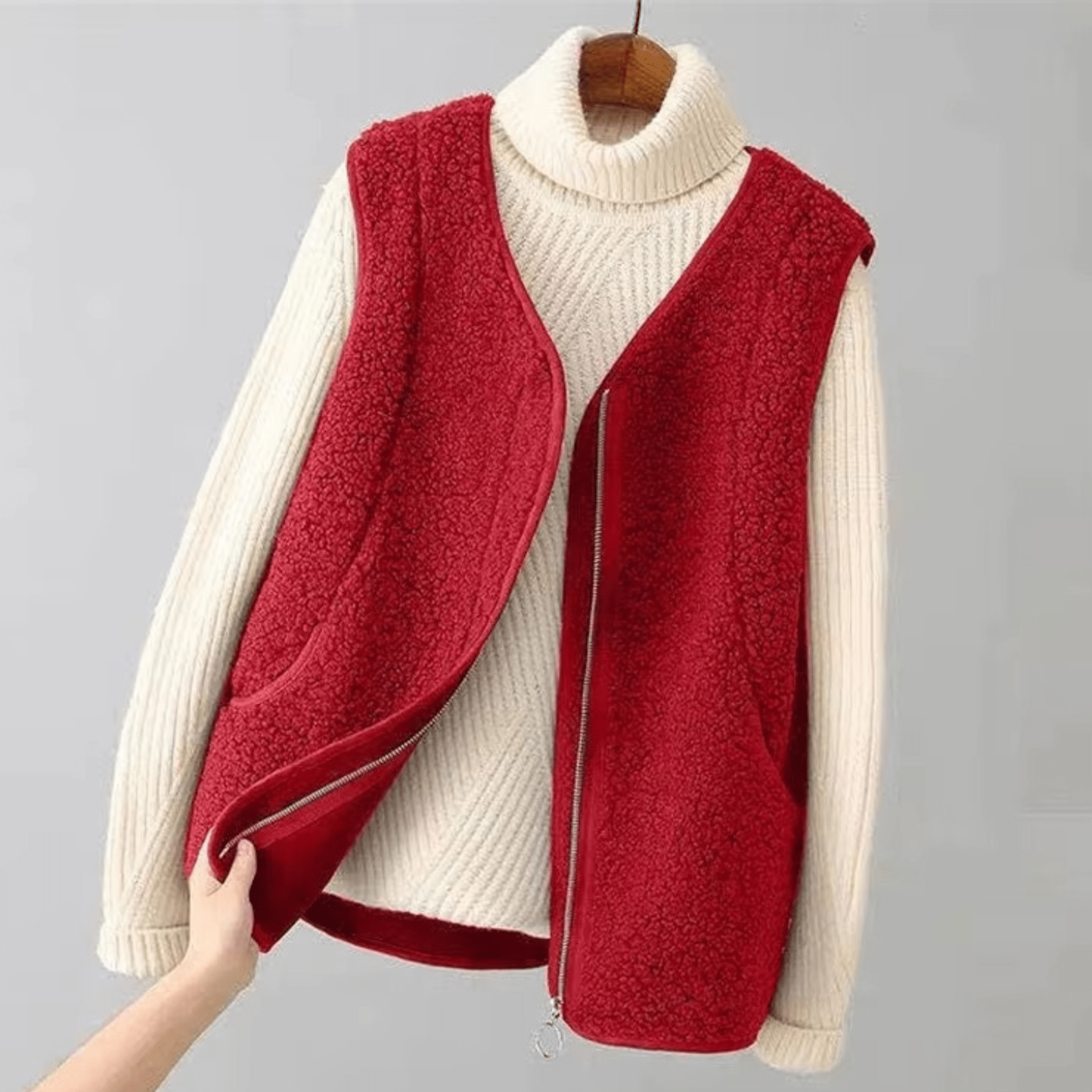 Casual Vest – Zacht, Stijlvol en Comfortabel Fleece Vest voor Elke Gelegenheid