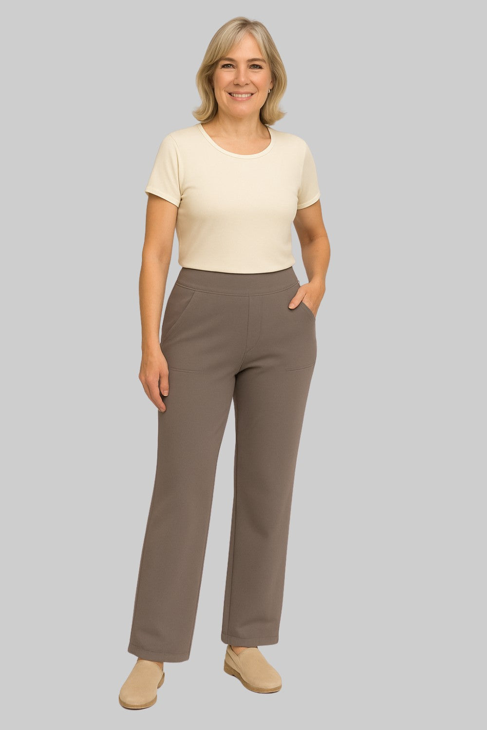 Comfortabele Wijde Broek – Luchtig, Elastisch & Stijlvol